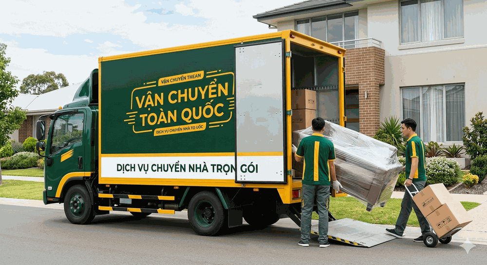 Xe tải dịch vụ chuyển nhà trọn gói Dịch vụ Chuyển Dọn tại Việt Nam