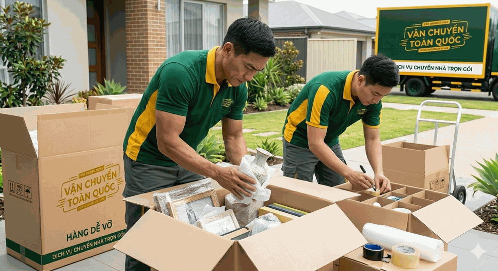 Thùng carton và vật liệu đóng gói chống sốc