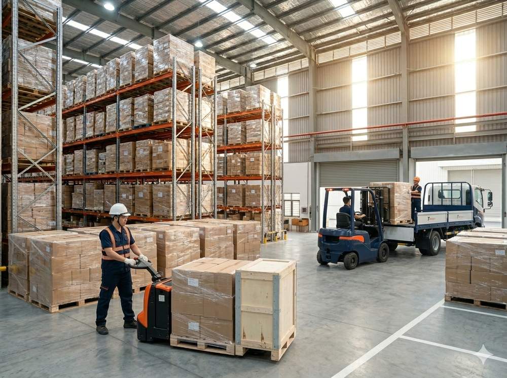 Luân chuyển hàng pallet